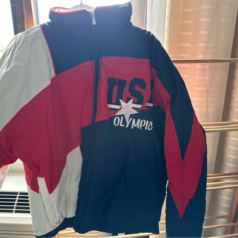 Rare Athlete USA Olympic Red, White, and Blue Jacket